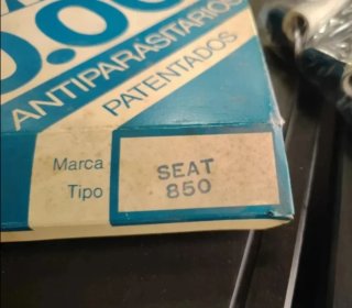 SEAT 850 Cables de bujía