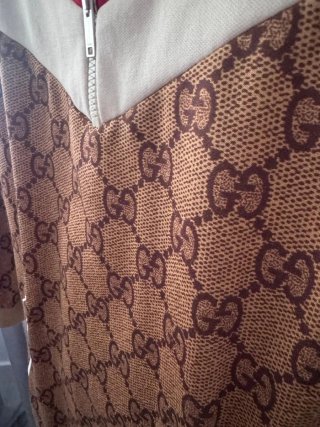 Vestido Gucci GG Marrón Multicolor