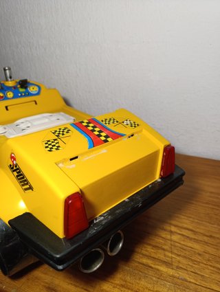 Coche Juguete Feber Sport Años 80 Amarillo