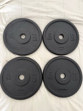 4 Pesas 5 kg (11 lb) Decathlon