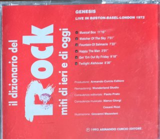 2 CDs Genesis Live