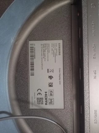 Monitor Samsung U28R552 Nero