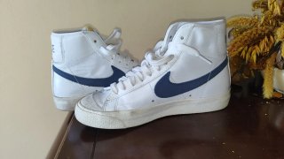 Nike Blazer High Top Azul y Blanco