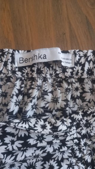Falda larga estampada floral