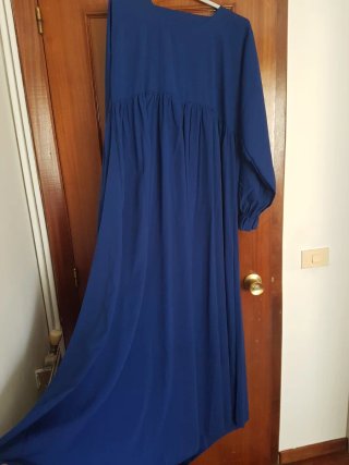 Conjunto Abaya Azul Talla Única Precio negociable
