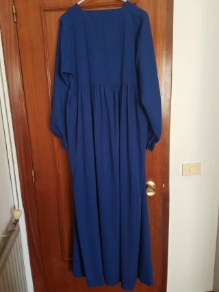 Conjunto Abaya Azul Talla Única Precio negociable