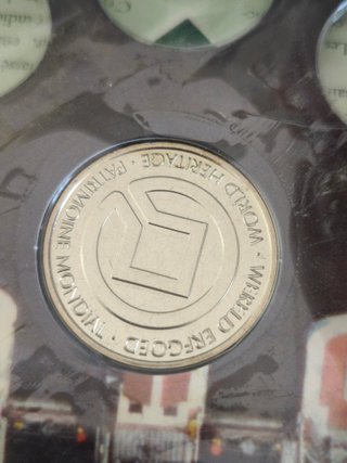 Medaglia Patrimonio Mondiale Canal du Centre 2007