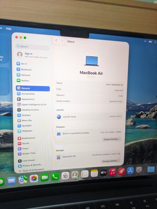 MacBook Air M2 2022 – Funciona bien - Ver fotos