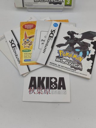 Pokemon Edición Blanca PAL ES - DS