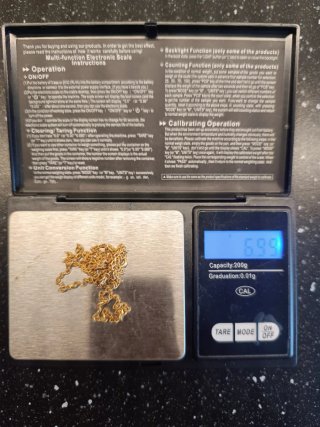 Cadena de oro 18k