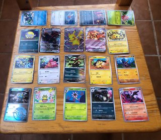 Lote Cartas Pokémon nuevas sin sobre
