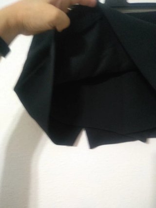 Falda pantalón Zara negra