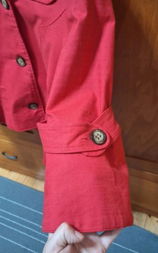 Chaqueta torera roja