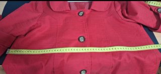 Chaqueta torera roja