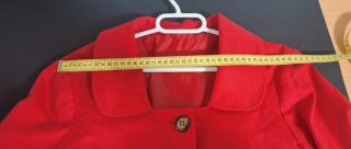 Chaqueta torera roja