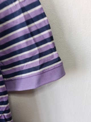 Polo Ralph Lauren Golf de rayas moradas talla L