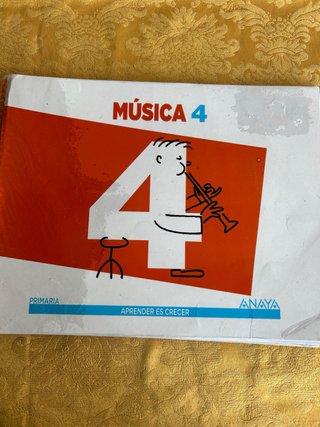Libro Música 4 Primaria Anaya