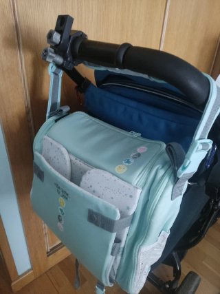Trona portátil Jane Avant convertible en bolso