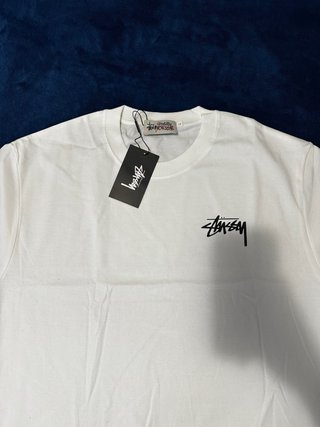 Camiseta Stüssy x Nike Blanca