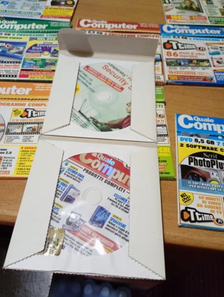 LOTTO 53 CD/DVD RIVISTA QUALE COMPUTER VINTAGE