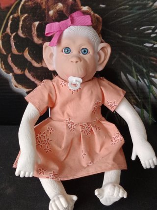 Mono bebe copito de nieve,nuevo de fabrica