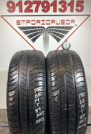 -195 65 14 T MICHELIN RUEDA AL 90% VIDA UTIL