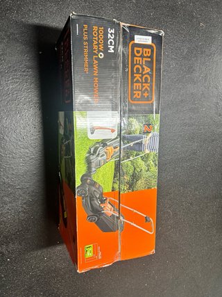 Cortacésped BLACK+DECKER 1000W 32cm + Cortabordes