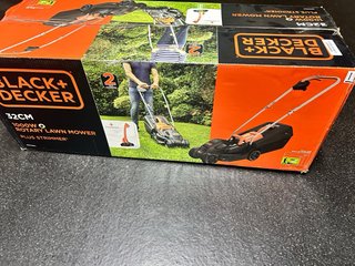 Cortacésped BLACK+DECKER 1000W 32cm + Cortabordes