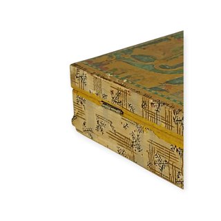 Puzzle antiguo de cubos de madera W.F. – Made in Western Germany – 24 cubos – Caja original