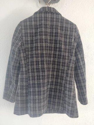 Chaqueta cuadros elegante