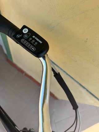 Bicicleta Eléctrica BTWIN ELOPS Negra