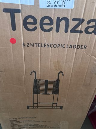 Escalera telescópica aluminio 6.2m