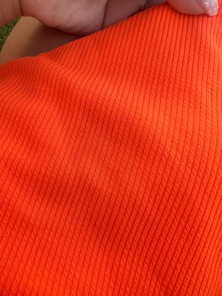 Bikini SHEIN un hombro flúor talla L