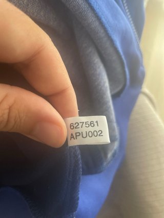Chaqueta Chándal Adidas Vintage Y2K Azul 1999