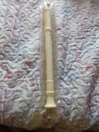 Flauta dulce de plástico