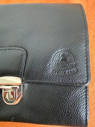 Cartera Claire Foncet Negro Piel