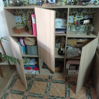 Mueble salón/aparador madera claro