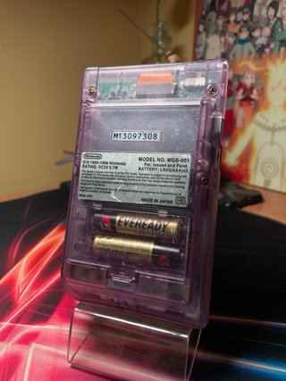 Game Boy Pocket Morado Transparente