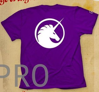 Camiseta Clan Unicornio Mon. Leyenda de los Cinco Anillos - Talla: XL