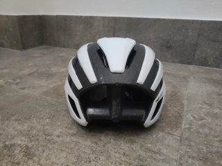 Casco Ciclismo MET Blanco y Negro