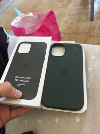 Cover iPhone 12 Mini Apple Verde Scuro
