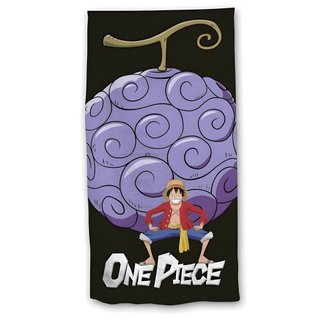 Toalla Microfibra One Piece Luffy Fruta Diablo