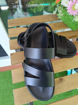 Sandalias Zara Negras Talla 43 Nuevas