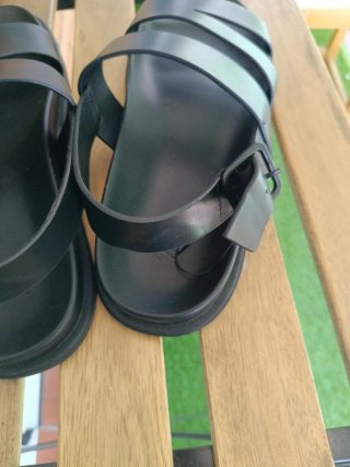 Sandalias Zara Negras Talla 43 Nuevas