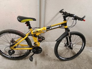 Bicicleta montañera plegable Amin 686a estado 9/10