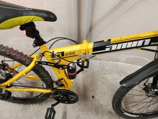 Bicicleta montañera plegable Amin 686a estado 9/10
