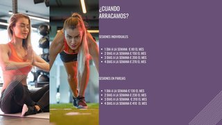 Entrenadora Personal/Fuerza/Flexibilidad/Movilidad