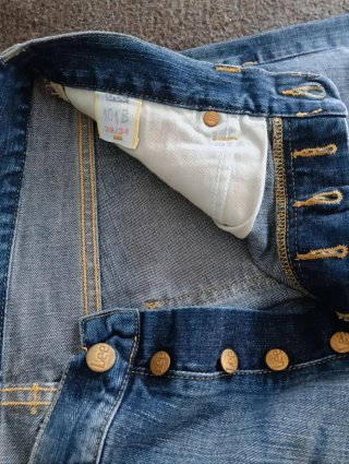Lee 101B Jeans Vintage Años 80 W32 L34