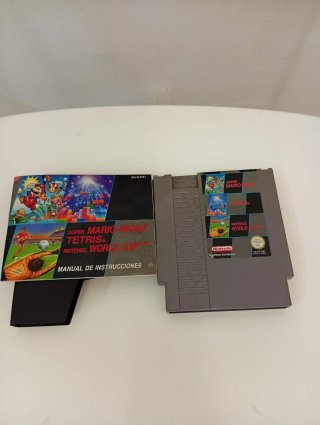 Super Mario Bros. & Tetris Nintendo NES (Español)