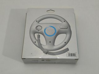 Volante Wii U con Caja e Instrucciones